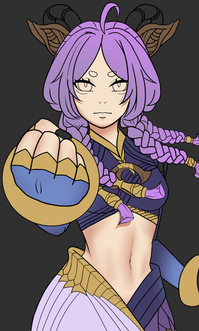 [Fanart] Yunara W.I.P