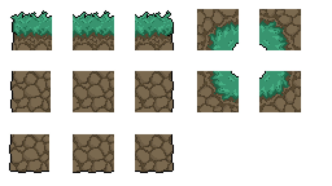 Project#1: Grass Tileset
