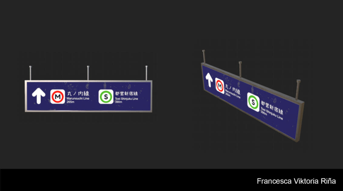 Subway Metro: Signage
