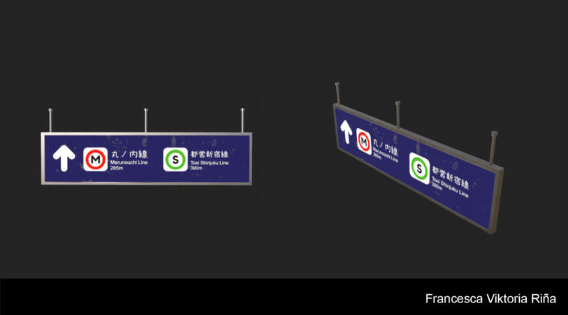 Subway Metro: Signage